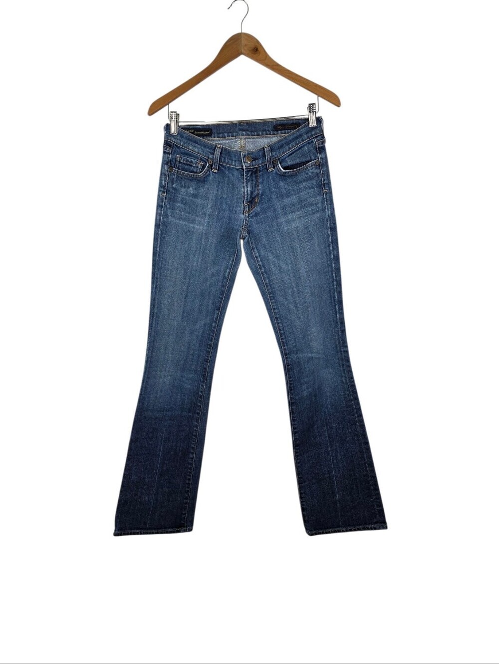 Citizens of Humanity Jeans Womens Size 27 Low Rise Boot-Cut Kelly Stretch 001